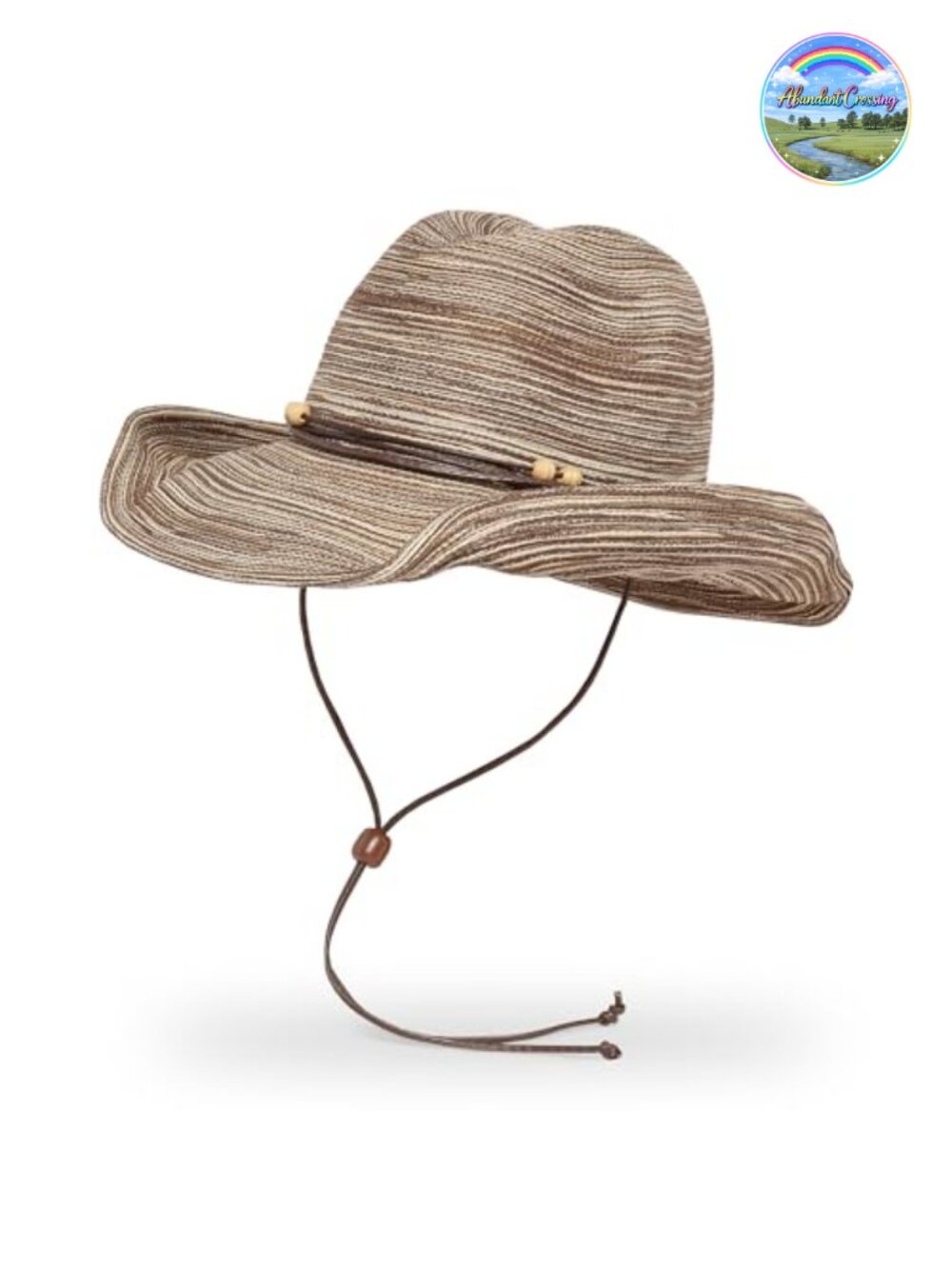 UPF 50+ Western Sun Hat Recycled Polyester Braid Shapeable Brim